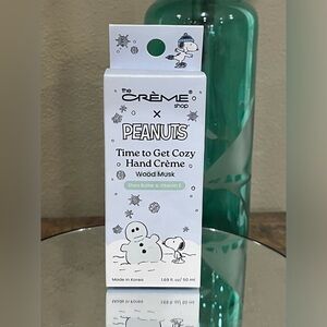 the Crème Shop x Peanuts Time to Get Cozy Hand Cream, Wood Musk, new!
